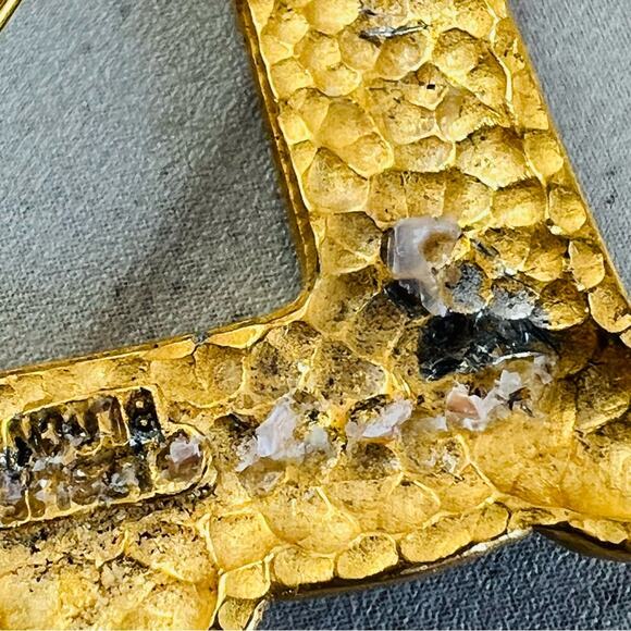 Vintage Leslie Block Prip Star and Moon Brooch - Picture 10 of 10